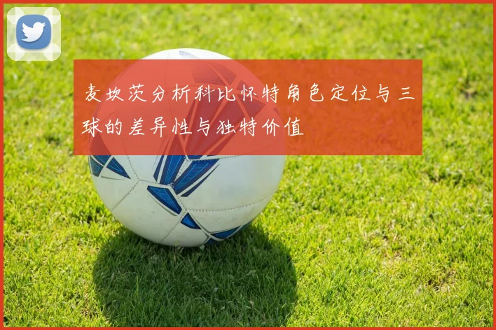 麦坎茨分析科比怀特角色定位与三球的差异性与独特价值